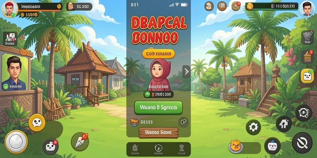 Tampilan antarmuka yang user-friendly dan menarik.