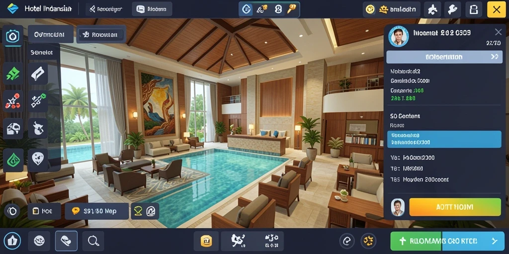 Tampilan antarmuka aplikasi yang menarik dan user-friendly.