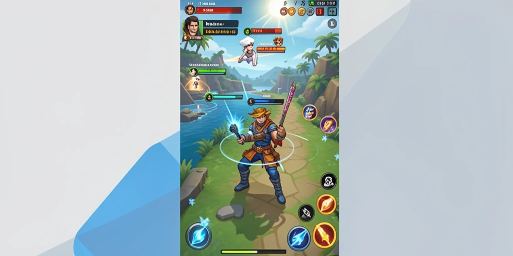 Tangkapan layar gameplay yang mengesankan.