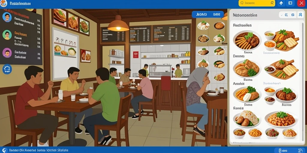 Tampilan antarmuka yang bersahabat dan intuitif.