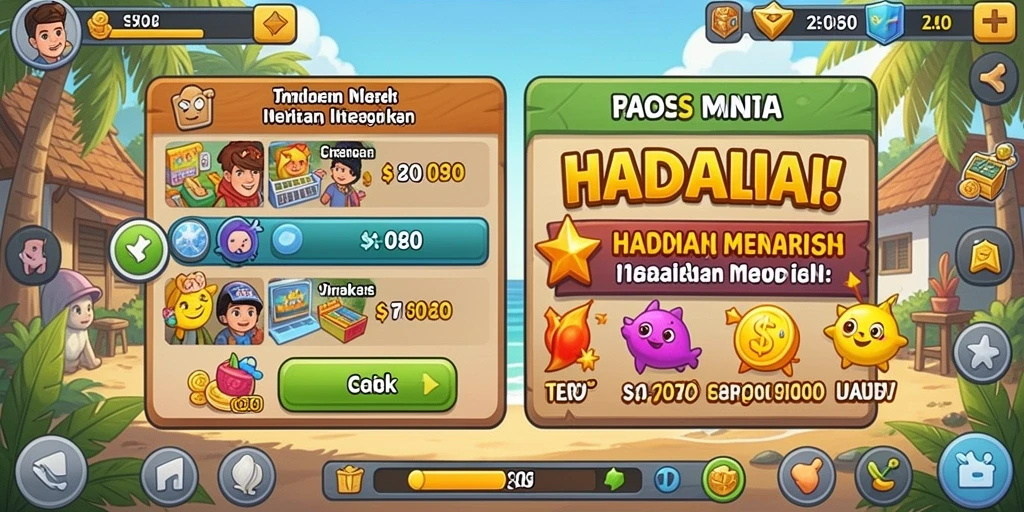 Tampilan antarmuka yang bersih dan modern.