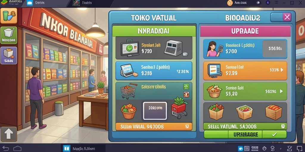 Screenshot menunjukkan tampilan antarmuka yang menarik.