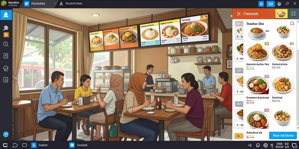 Antarmuka pengguna yang ramah dan mudah dinavigasi.
